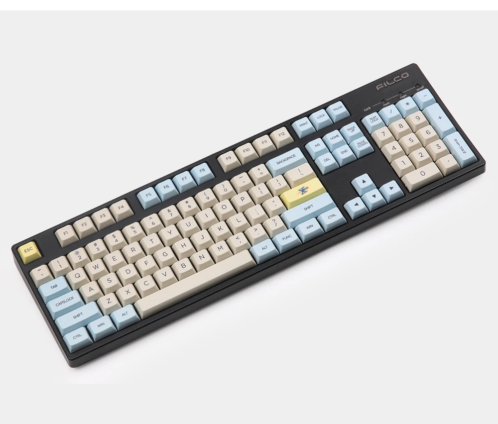 Xda профиль 165 клавиш pbt Материал краситель субкровать keycap для mx Переключатель механическая клавиатура