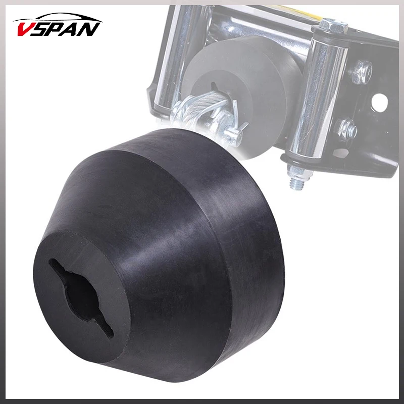 4X4 ونش كابل هوك سدادة ل جيب ATV UTV SUV 4x4 شاحنة الثقيلة خط التوقف المطاط حبل رفع كابل سدادة الطرق الوعرة جزء