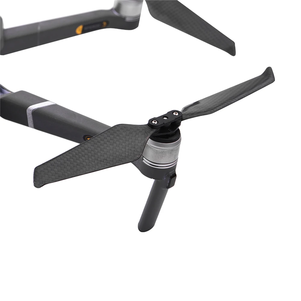 2 пара углеродного волокна CW против часовой стрелки винты для DJI Mavic 2 Pro увеличить Drone складной Quick-release 8743 пропеллер шум снижение реквизит