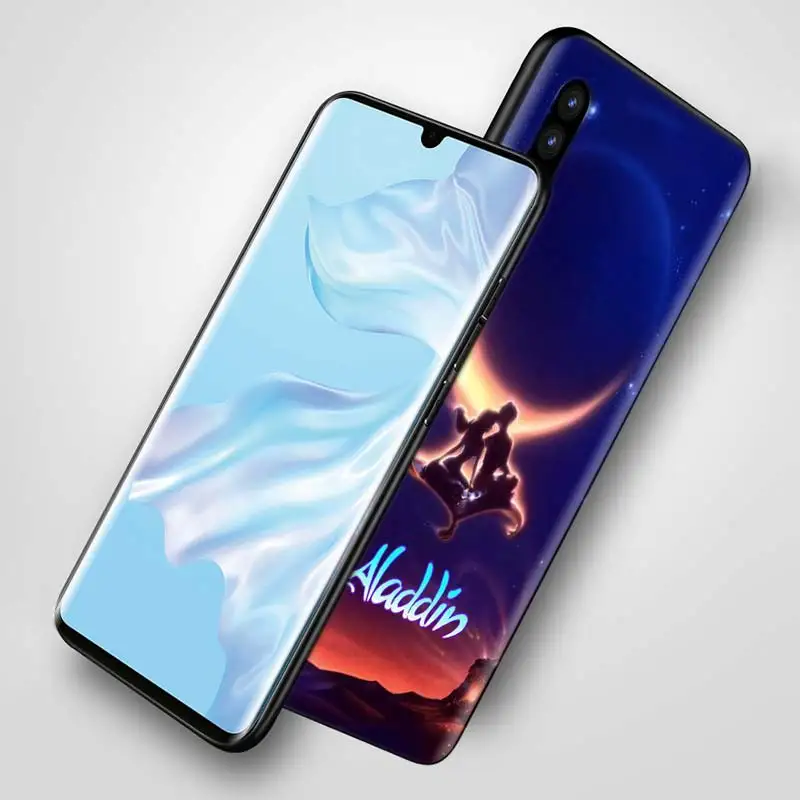 Aladdin Jasmine Princess Black Soft Cases for Huawei P30 P30 Pro P10 P20 Lite P Smart View 20 Soft Silicone cover coque Aladdin Jasmine Princess Black Soft Cases for Huawei P30 P30 Pro P10 P20 Lite P Smart View 20 Soft Silicone cover coque