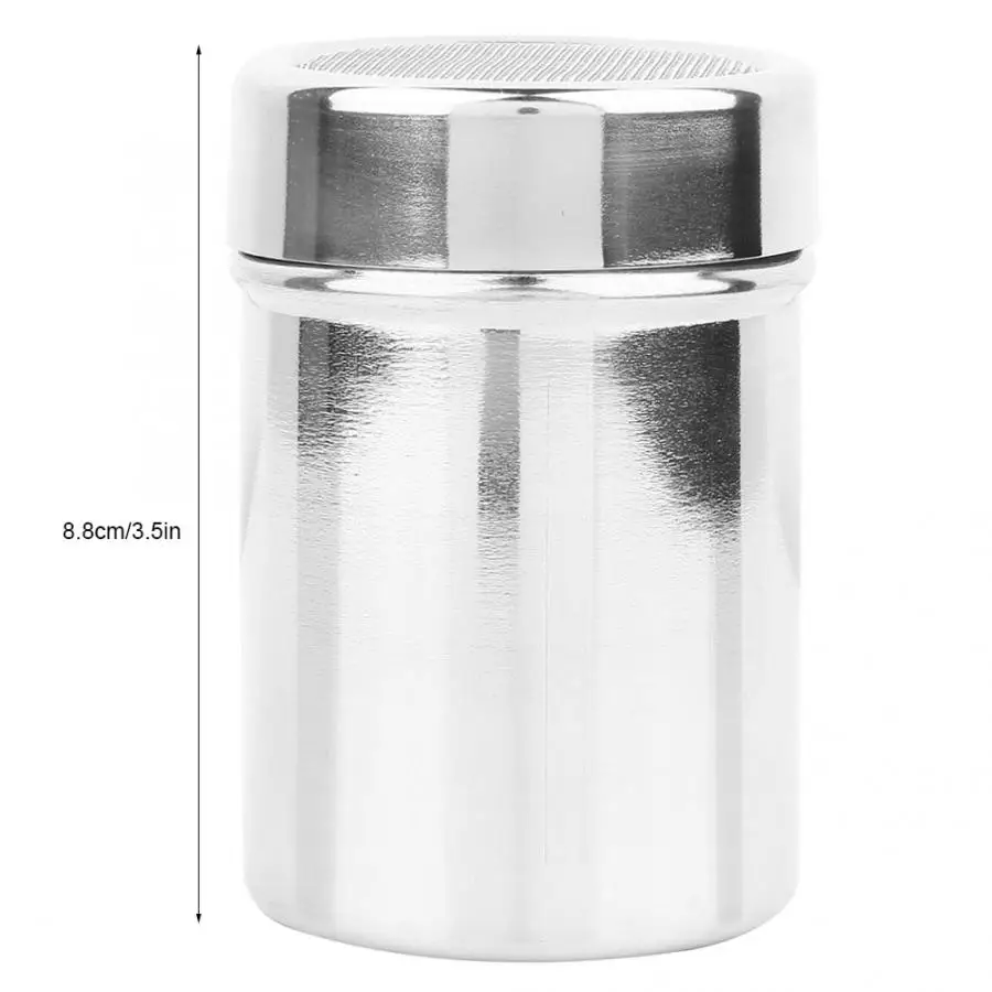 Spice Tool Kitchen Spice Jars Stainless Steel Seasoning Jar Pepper Salt Seasoning Pot Can For Kitchen Camping BBQ Spice