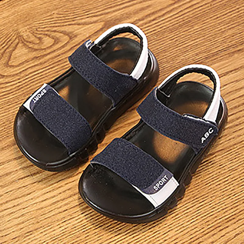 

Hot Sale Summer Kids Boys Breathable Anti-Slip Letter Printed Shoes Casual Sandals Children's Shoes 2019 New-arrival