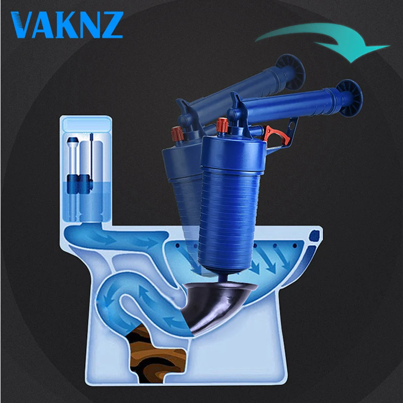 

Air Pressure Type Toilet Plunger High Pressure Air Blaster Pipeline Cleaning Tool Sewer Drain Toilet Water Tank Pipe Dredge