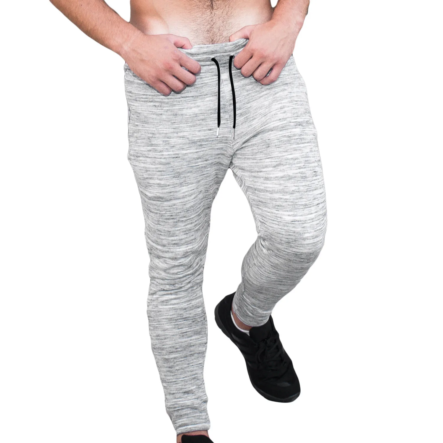 Taddlee brand السراويل الطويلة sweetpants عداء ببطء الرجال السراويل لحمي قيعان الكاحل القطن نشط