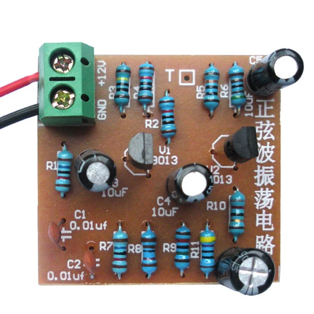 DIY Kit Sine Wave Oscillator Oscillating Circuit Training Kits Waveform