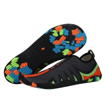 

Water Shoes Men Women Beach Stylish Anti Slip Breathable Barefoot Summer Feeling Skin-friendly Slip On Foot Wear New 2pcs