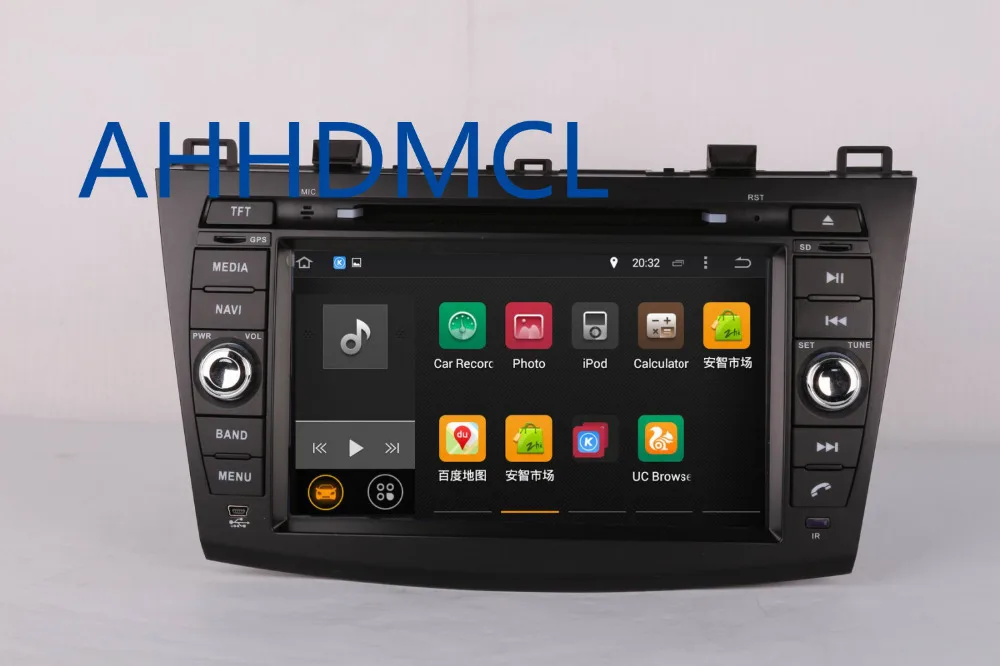Sale AHHDMCL Car Multimedia Player Stereo Radio DVD Android 9.0 Navigation For Mazda 3 2010 2011 2012 2013 2014 2015 2016 2017 5