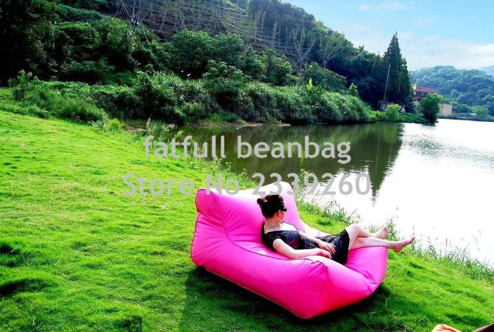 Cover only No Filler-2 people seat space floating lazy lounger bean bag , pool side beanbag floats