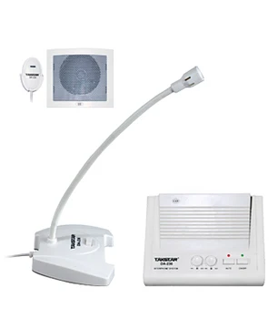 

One full set High quality Takstar DA-236 two-way window intercom loudspeakers For Hospital station bank counter ect. Free ship