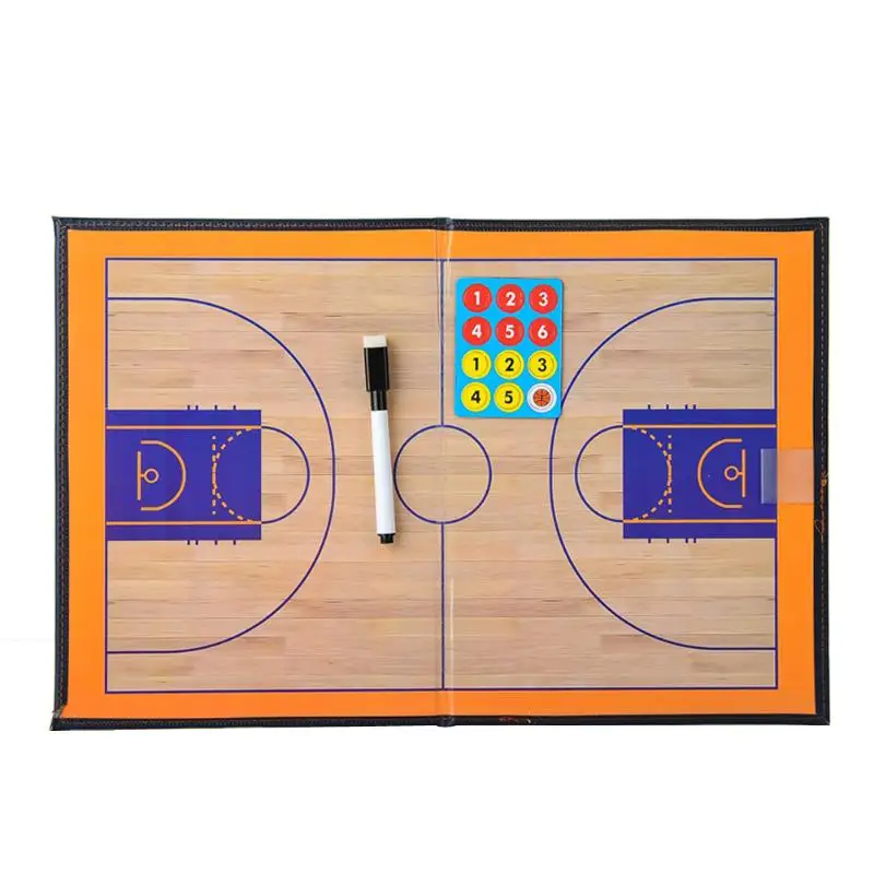 

Professional Basketball Strategy Board Tactics Board Basketball Coaching Board Luxury Version of Football Tactics Teaching Board