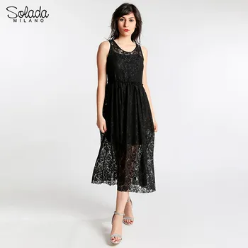

SOLADA long lace dress