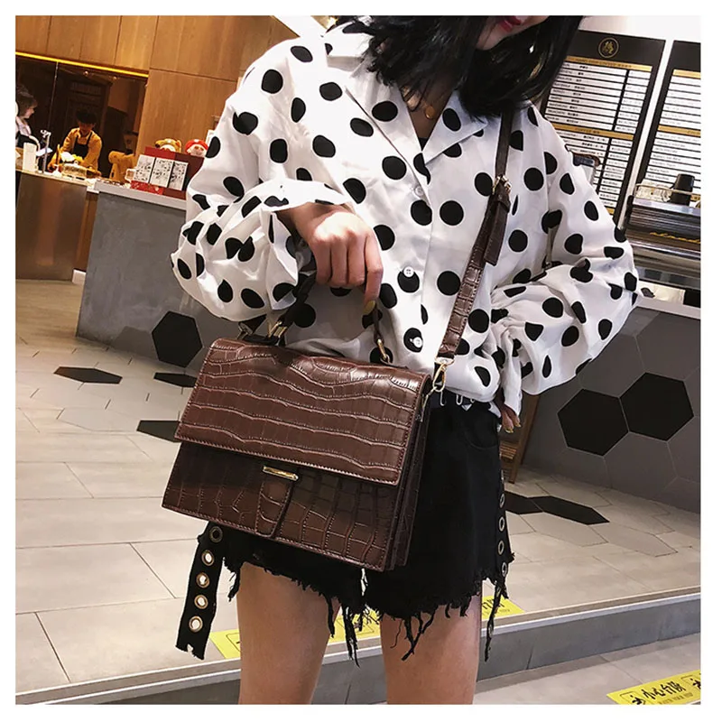 

Crosshill flap crossbody bags for women luxury designer ladies pu leather shoulder handbag 2019 messenger bag sac main femme