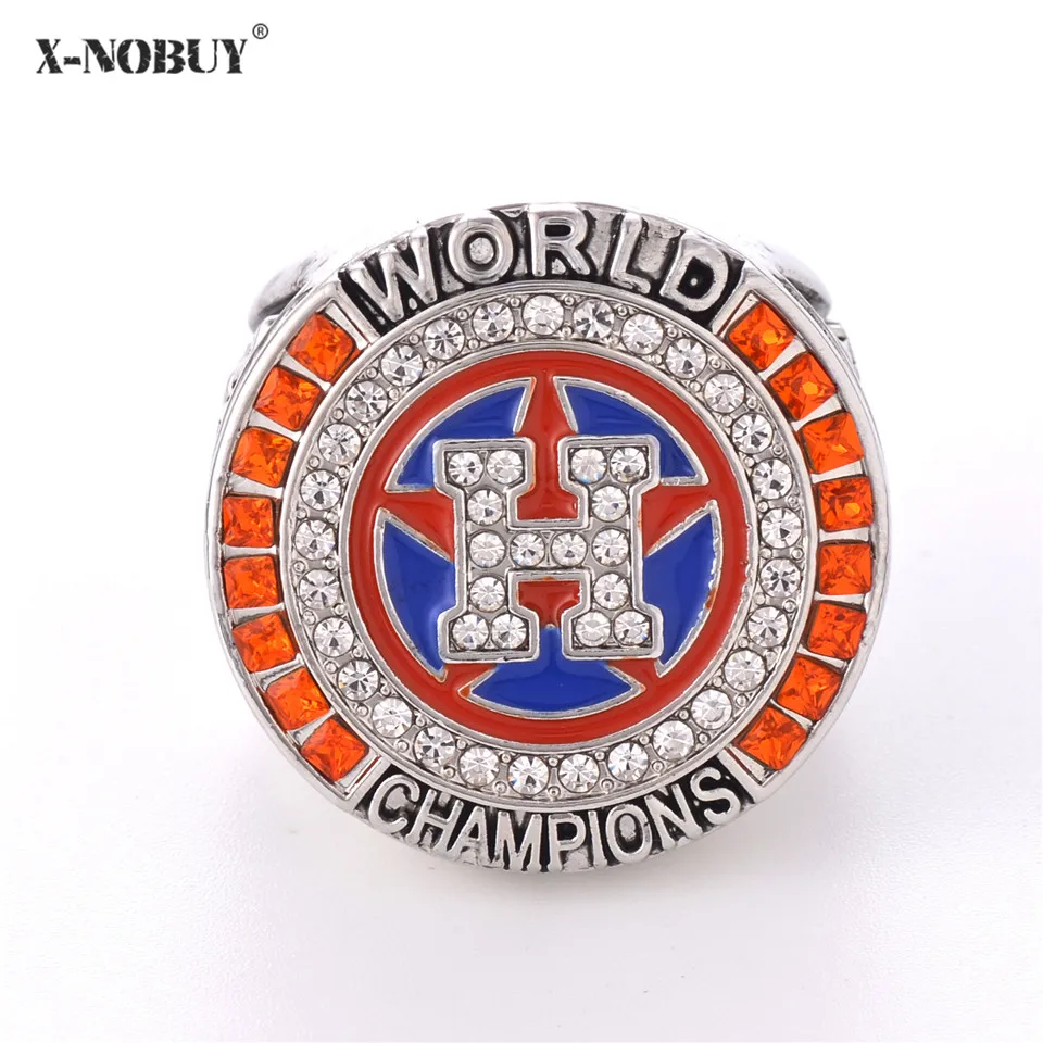 X NO BUY 2018 Fashion New Houston Astros Ring Championship Rings Replica For Men Fans Gift USA