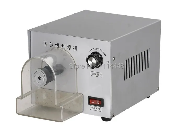 15 28 Semi Automatic Enameled wire paint scraper scraping machinein