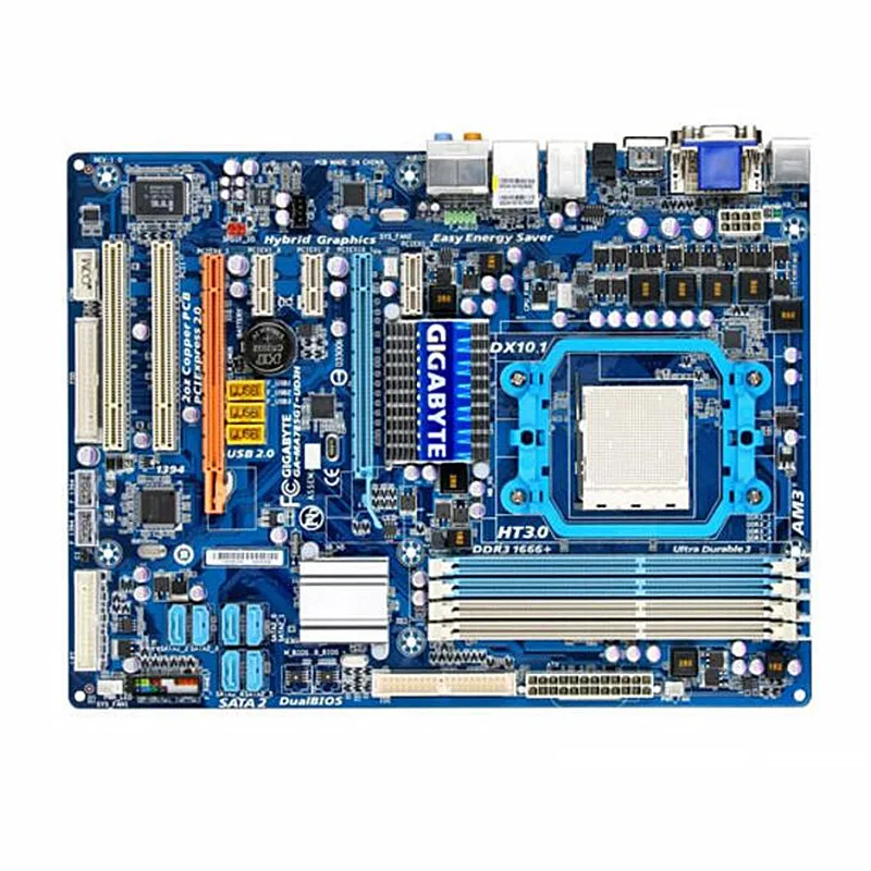 Для Gigabyte GA-MA785GT-UD3H оригинальная б/у материнская плата для настольного компьютера