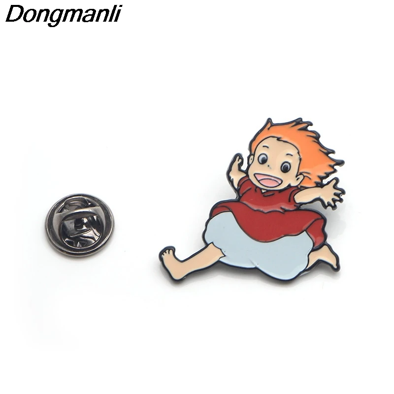 P3770 Dongmanli модные кавайные металлические эмалевые броши и булавки для лацканов