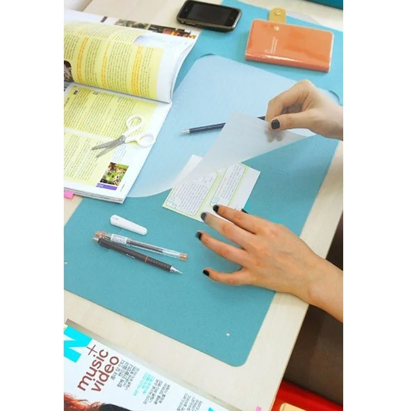 HHD GJDurable Computer Modern Table Office Mouse Pad Pen Holder Wool