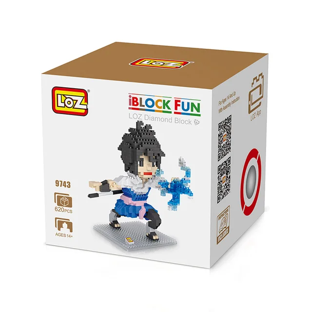 Aliexpress Buy LOZ Diamond Blocks Naruto Building Blocks 