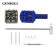 GENBOLI полезный 11 шт./комплект ремонт часов браслет для часов Инструменты для удаления часов Часовщик специальное устройство аксессуары для часов
