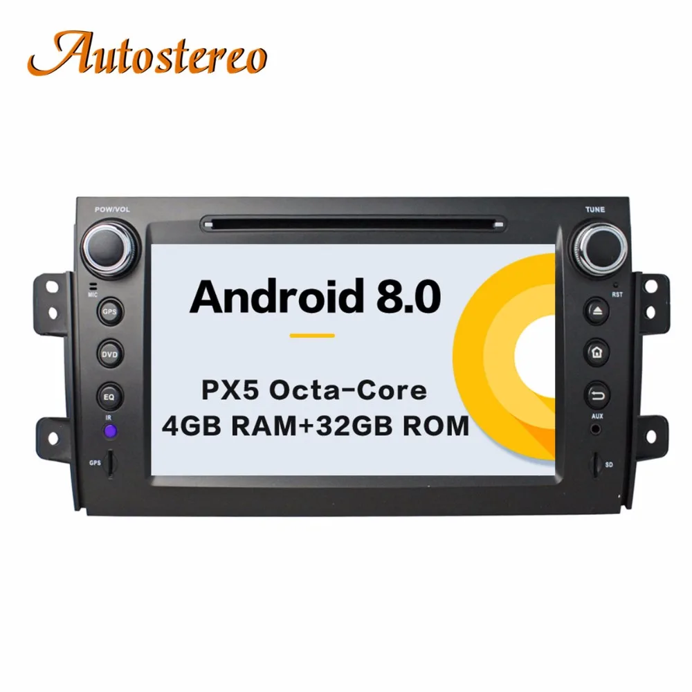 Clearance Autostereo Android 8 4+32G Car DVD Player GPS navigation For Suzuki SX4 2006-2012 head unit multimedia player tape recorder 0