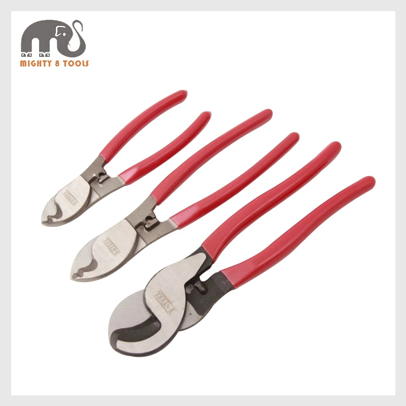 X Steel Heavy Duty Electrical Copper/Aluminium Cable Cutters Pliers 6"/8"/10" Suitable for