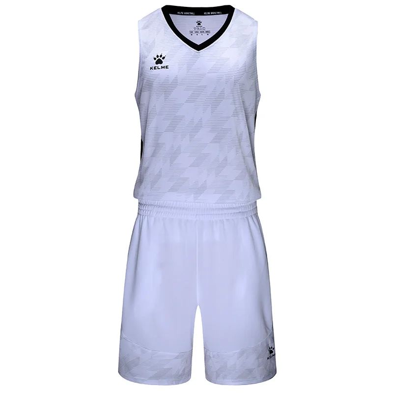KELME Basketball Jersey For Male College Uniform Basket training suit Men Sportswear 3591052