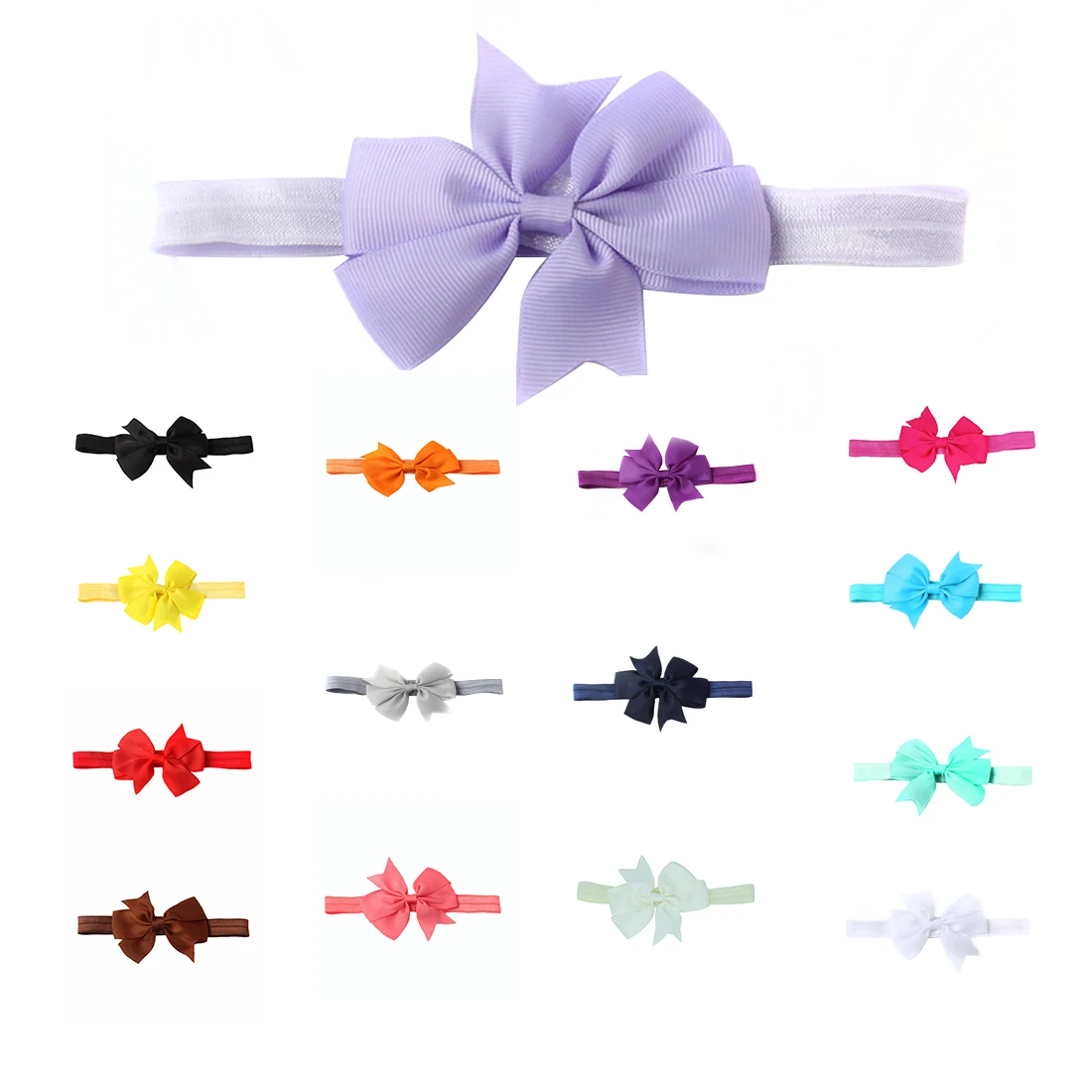 

girls bow knot hairband head band headwrap baby headbands headwear infant newborn Toddlers Gift tiara hair accessories