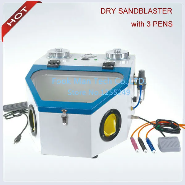 

Hot Sale Sandblasting machine For Jewelry and dental polishing with Three Pen Good Quality Low Price Fast Delivery Time