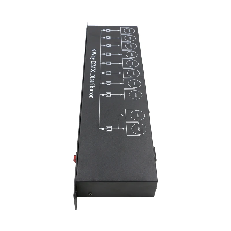 Разветвитель SZB DMX512 осветительная лампа 8 способов дистрибьютор DMX для