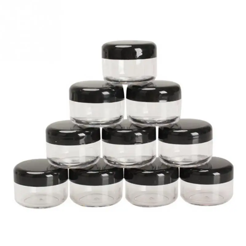 

10pcs Cream Box Cosmetic Packaging Box Empty Jar Pot Eyeshadow Makeup Face Cream Container
