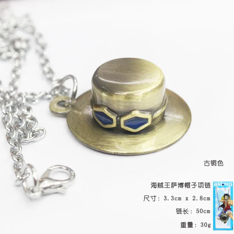 Anime One Piece Sabo Cappello Ciondolo In Metallo Cosplay Collana di Modo  Della Collana per Gli Uomini Ragazzi KT806|fashion necklace|necklace  fashionnecklace for men - AliExpress