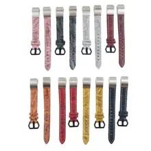 Классический Кожаный браслет с металлической Инструменты для наращивания волос Для Fitbit Alta/Fitbit Alta HR oc20 Перевозка груза падения