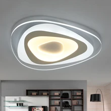Super-thin Modern Led Ceiling Chandelier Lights For Living Room Bedroom AC85-265V Acrylic Ceiling Chandelier Lamp Free Shipping