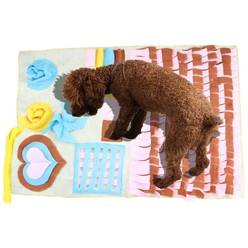 

Dog Mat Pad For Relieve Stress Sniffing Mat Pad Pet Dog Sniffing Mat Find Food Training Blanket Play Toys