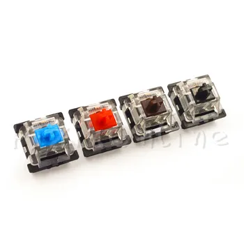 

8PCS ST094b Mechanical Keyboard RGB Key Switch High Quality MX Switch Four Color Shaft Transparent Cover Cherry MX Switches