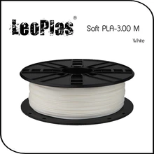 Worldwide Fast Delivery Direct Direct Manufacturer 3D Printer Material 1 kg 2.2 lb 3mm White Soft PLA Filament