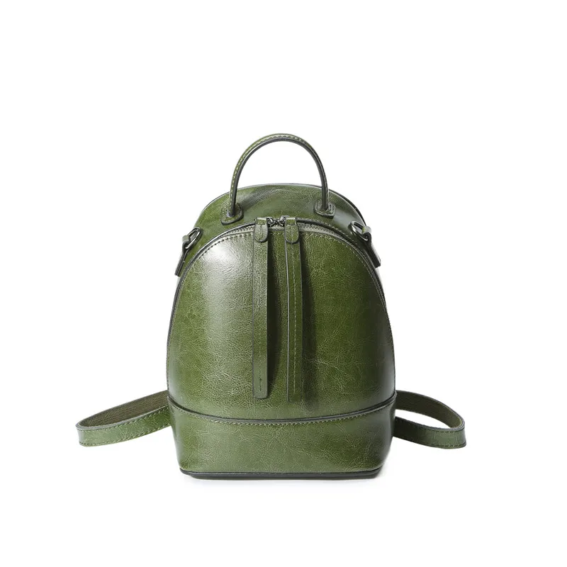

LIHONGBAOBAO brand fashion backpack women leather genuine backpacks for teenage girls Korean Style multifunctional shoulder bags