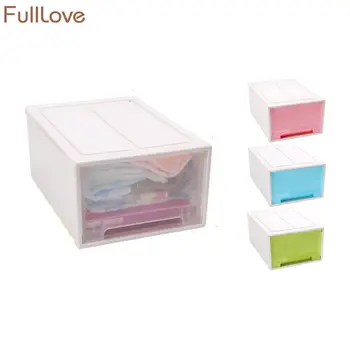 

Plastic Storage Boxes & Bins Clothing Organizer Underwear Bra Storage Drawer Sundries Shoes Storage Box Case Wardrobe Organizer