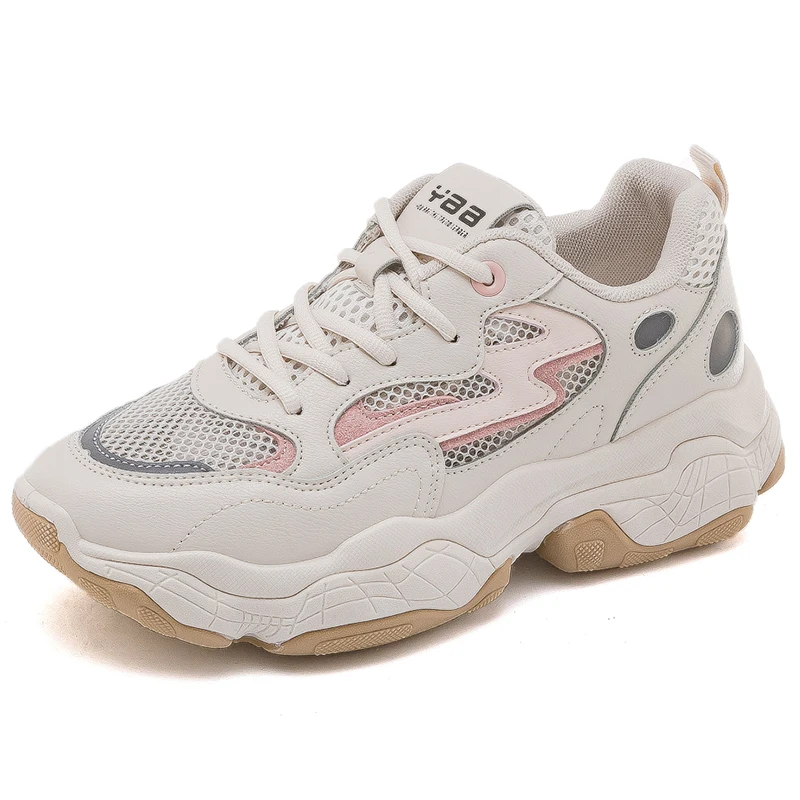 

GYP luminous women's sneakers summer breathable white women's shoes 2019 spring summer models old shoes zapatillas mujer MM-139