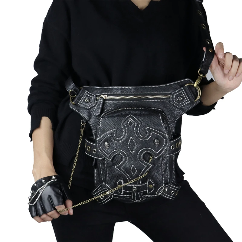 steampunk waist bag