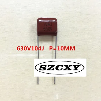 

630V 104K 100NF 0.1uf 630V/104 CBB capacitance foot 10MM