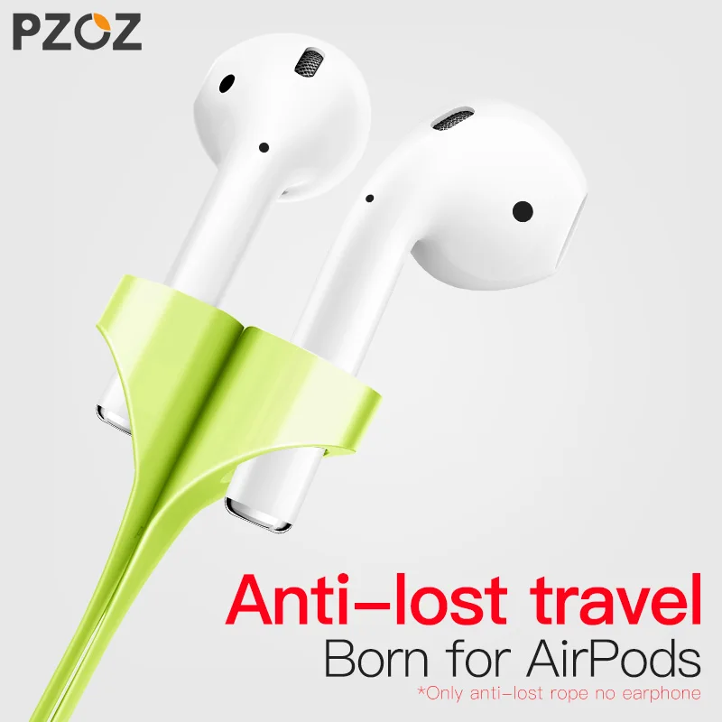 PZOZ магнитный анти-потеря веревки для Apple гарнитура для airpods чехол петля струнный ремешок для air pods мягкий силиконовый шнур-кабель аксессуары