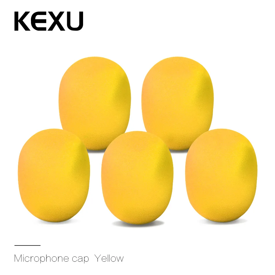 5 шт./упаковка ручной микрофон KEXU Mudder Foam|Аксессуары для микрофонов| |