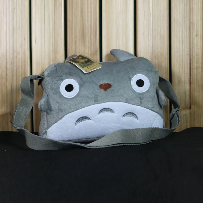 Cute Totoro Plush Shoulder Bags Animal Plush Travel Shoulder Bag Bolsos Casual Totoro Bag For Girls