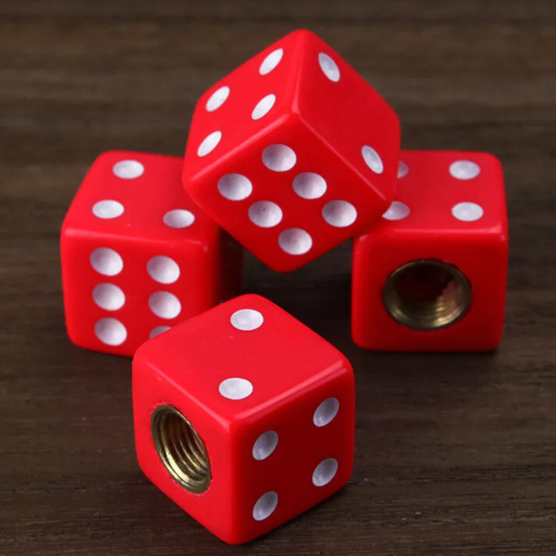 dice valve caps for bikes