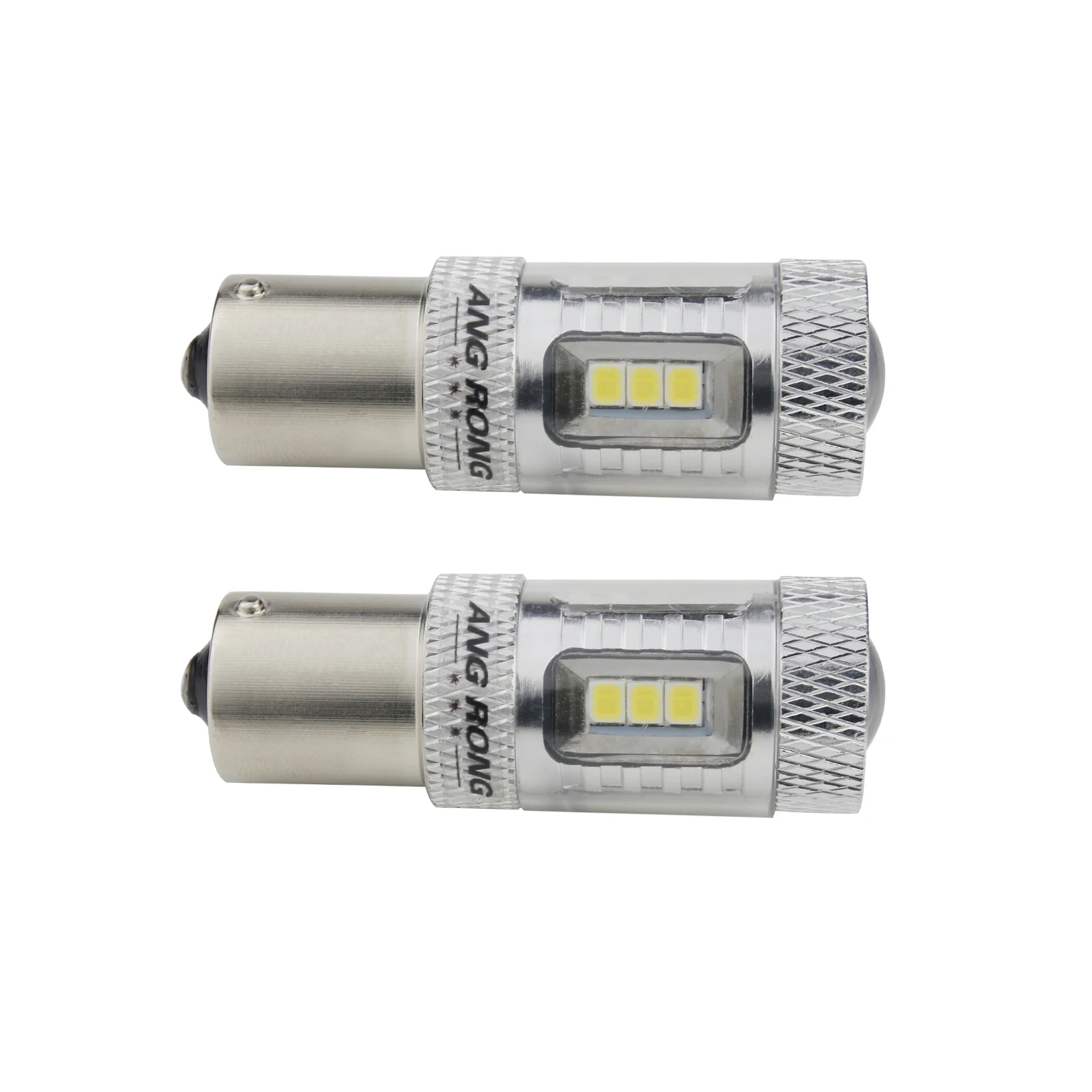 ANGRONG 2x382 1156 P21W BA15s 15W SAMSUNG Светодиодная лампа боковой индикатор дневные ходовые