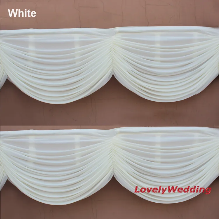 

Free shipping drape swag to attache ice silk wedding backdrops/home curtain swags for wedding party banquet decoration