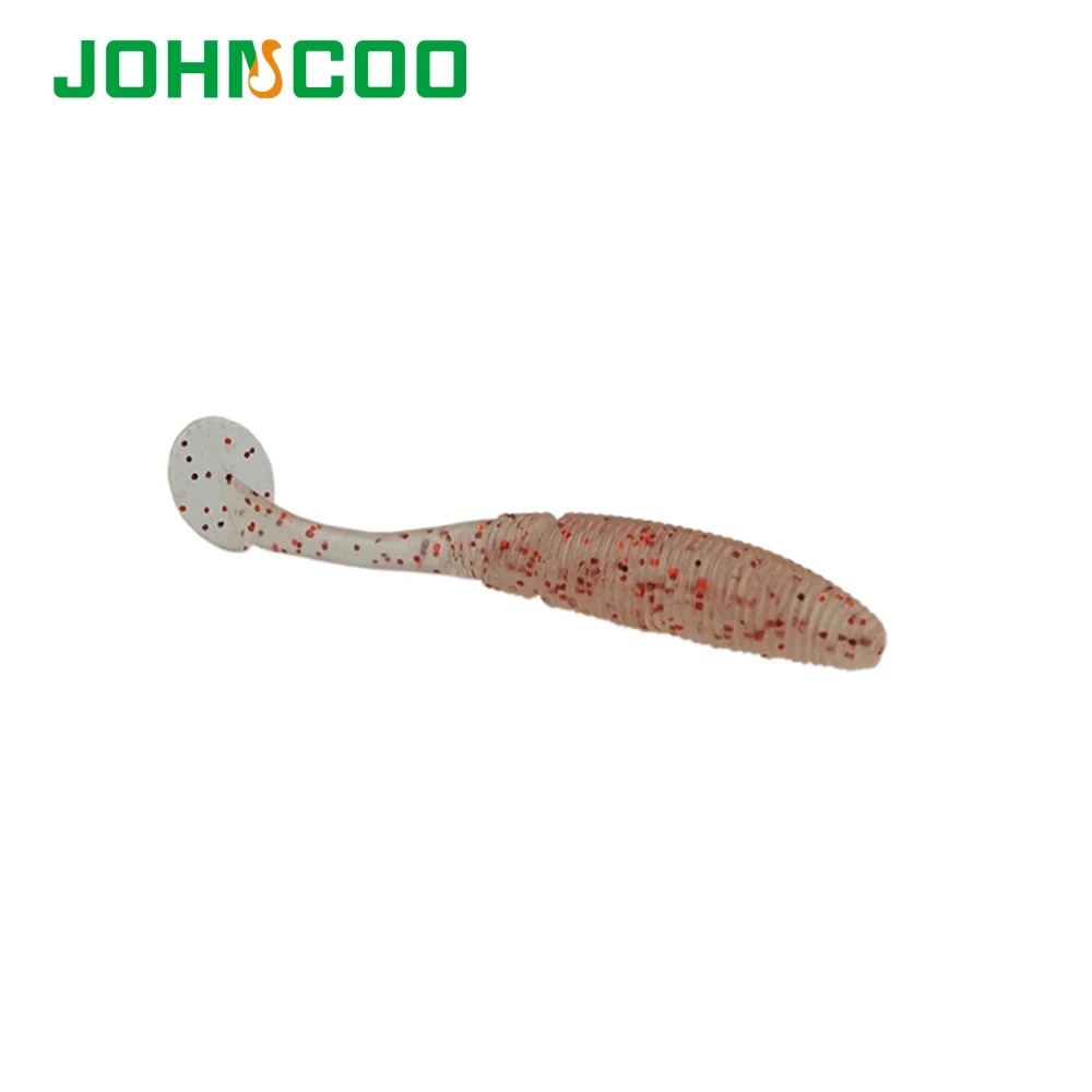 Johcoo 100 шт. мягкие приманки искусственная приманка PESCA 5 см/1 г UL рыболовные