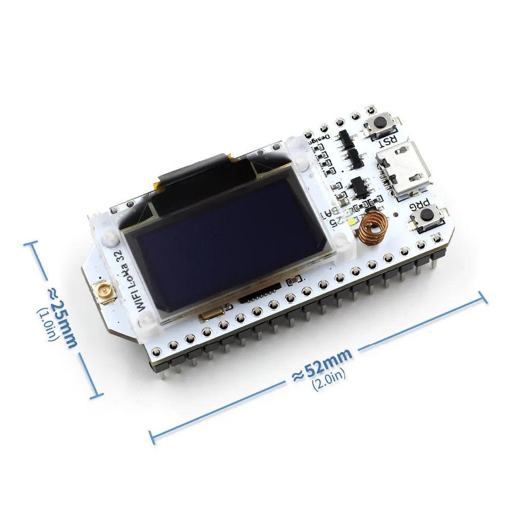 868 МГц-915 МГц SX1276 ESP32 LoRa 0,96 дюймовый синий oled-дисплей Bluetooth wifi комплект LoRa 32 модуль IOT макетная плата для Arduino