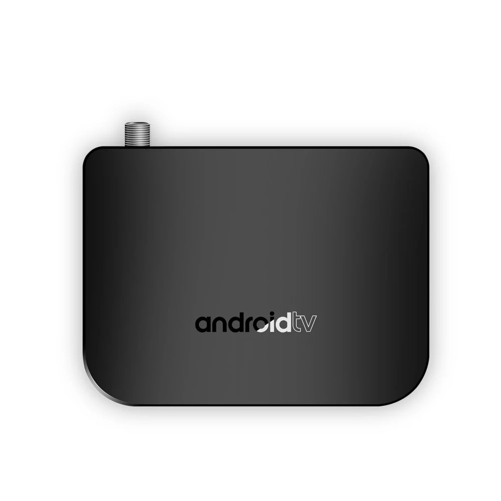 M8S Plus DVB-S2 Android DVB Box поддержка DVB-S2/S Amlogic S905D четырехъядерный 1 Гб ram 8 Гб rom Android 7,1 Встроенный 2,4G WiFi 100M LAN